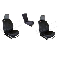 Front Seats Waterproof Covers Set to 2006 Black