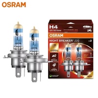 OSRAM Night Breaker 220 H4 Head Light Globes