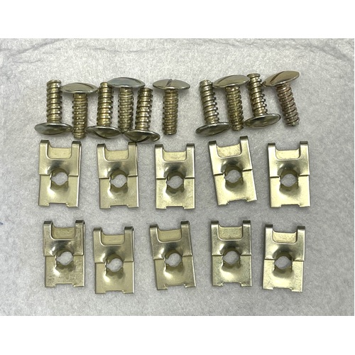 Floor Screw & Captive Nut Set