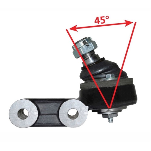 A Frame Ball Joint & Bracket  Wide Angle Adjustable + Greaseable